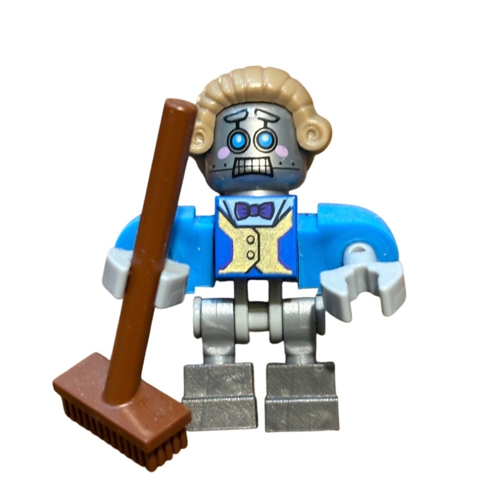 LEGO Nexo Knights Protocol Bot Minifigure 70357 Fancy Pants Robot nex114 Broom